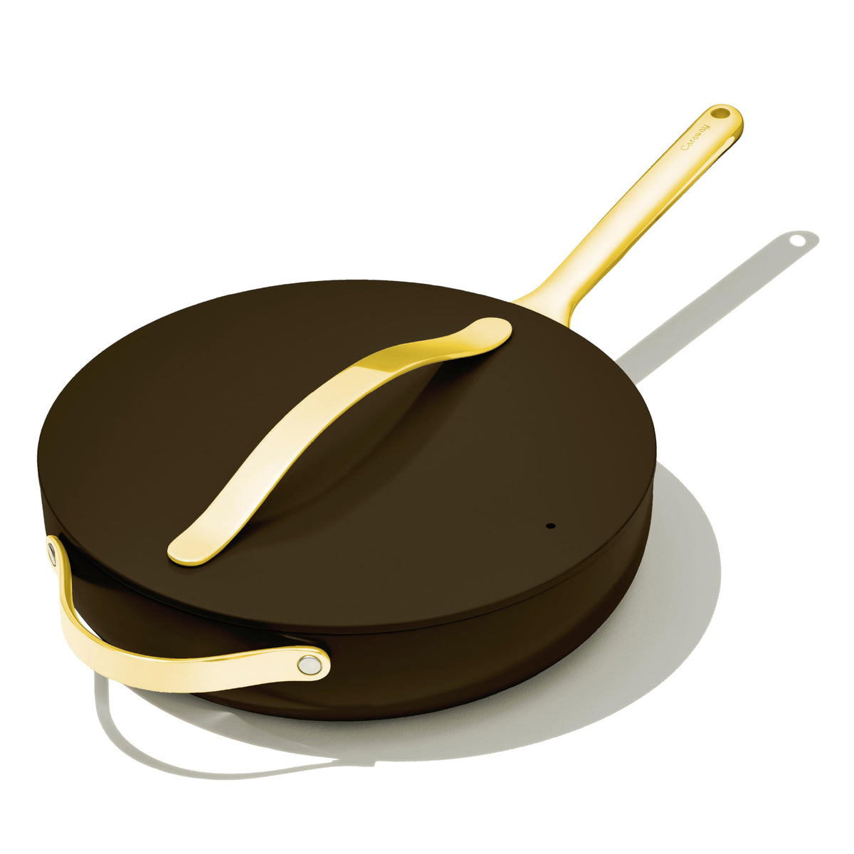 Ceramic Nonstick Sauté Pan With Stainless Handle