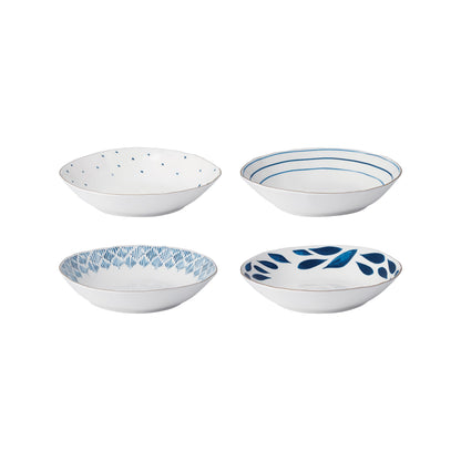 Blue Bay Porcelain Dinnerware and Serveware Collection