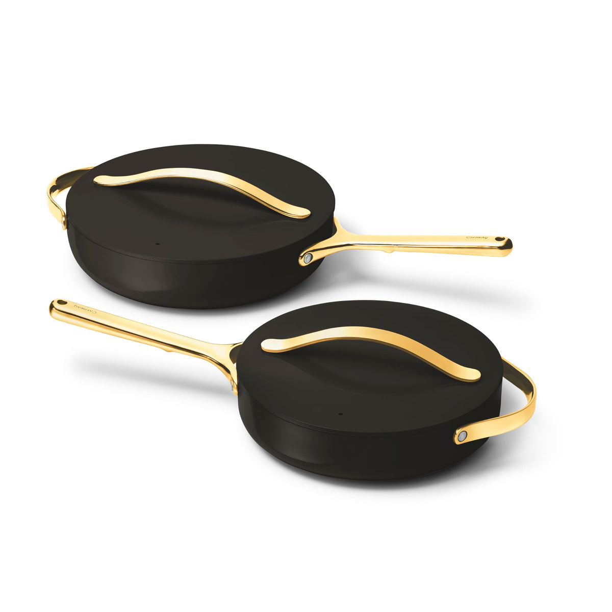 Ceramic Nonstick Sauté Pan With Stainless Handle