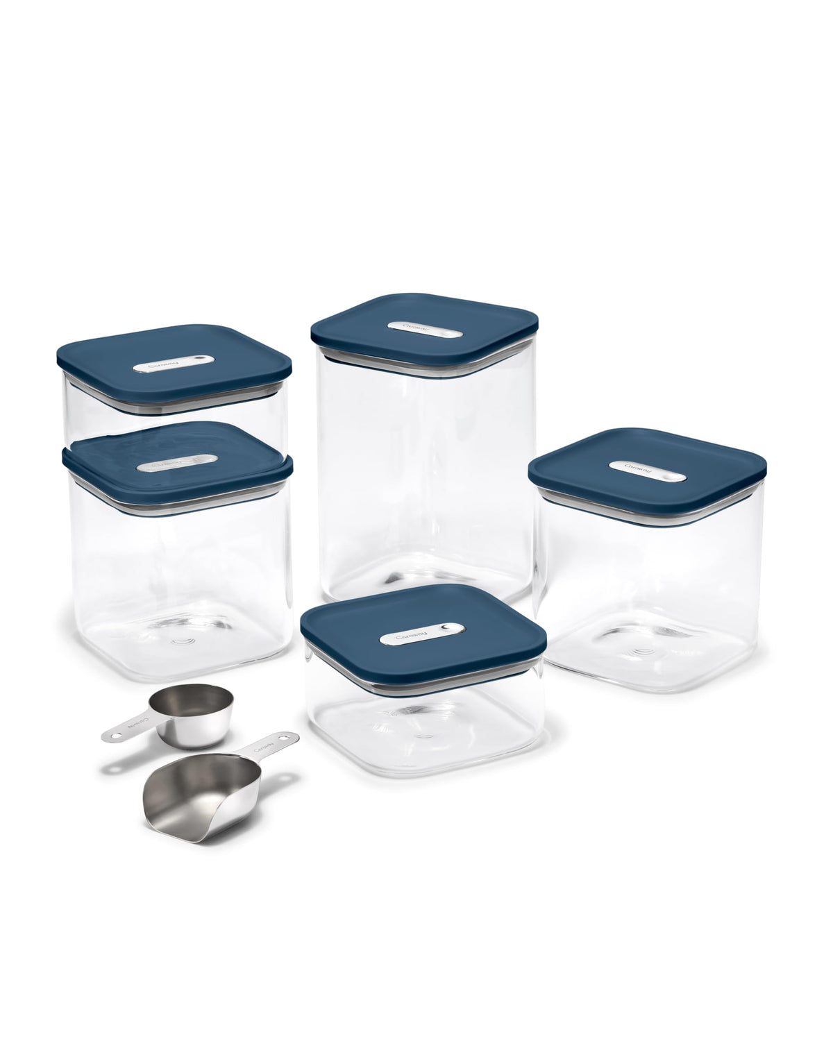 Caraway Glass Airtight Food Storage Containers with Lids