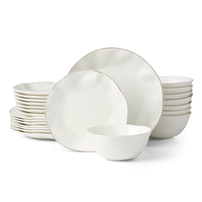 Blue Bay Porcelain Dinnerware and Serveware Collection