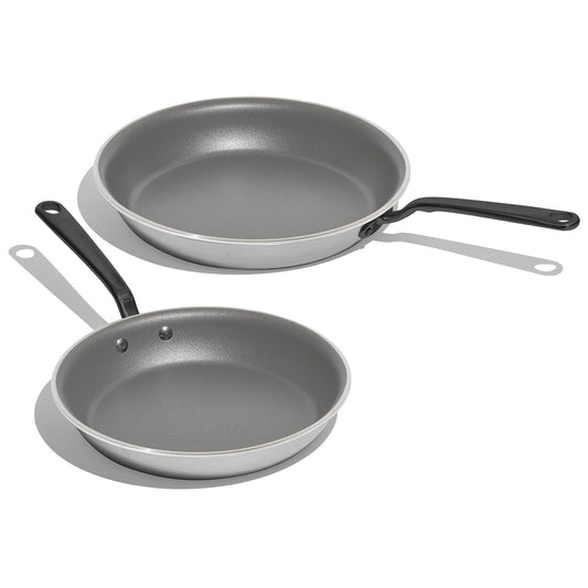 Ceramic Clad Frying Pan With Stainless Steel Handle