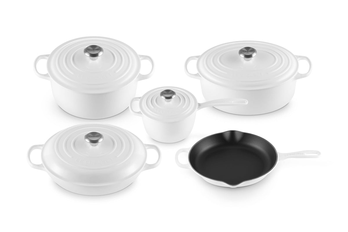 Le Creuset Enameled Cast Iron Signature Cookware Set