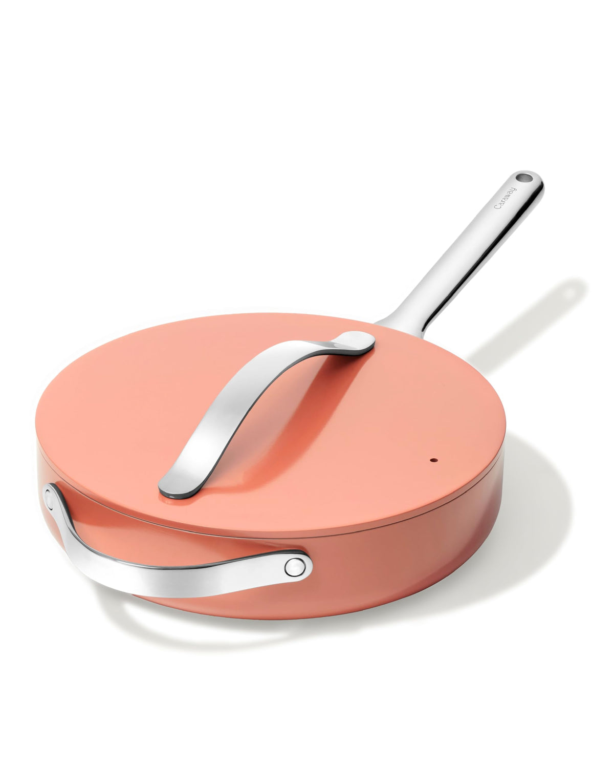 Ceramic Nonstick Sauté Pan With Stainless Handle