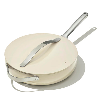 Ceramic Nonstick Sauté Pan With Stainless Handle