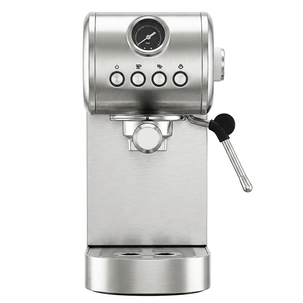 20-Bar Espresso Machine With Steam Milk Frother