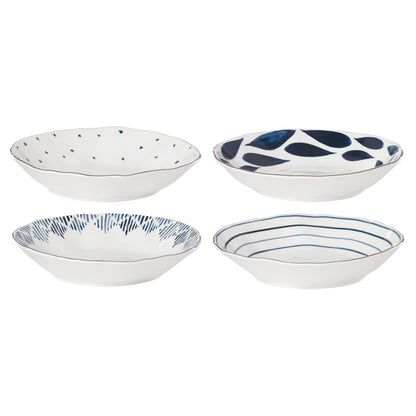 Blue Bay Porcelain Dinnerware and Serveware Collection