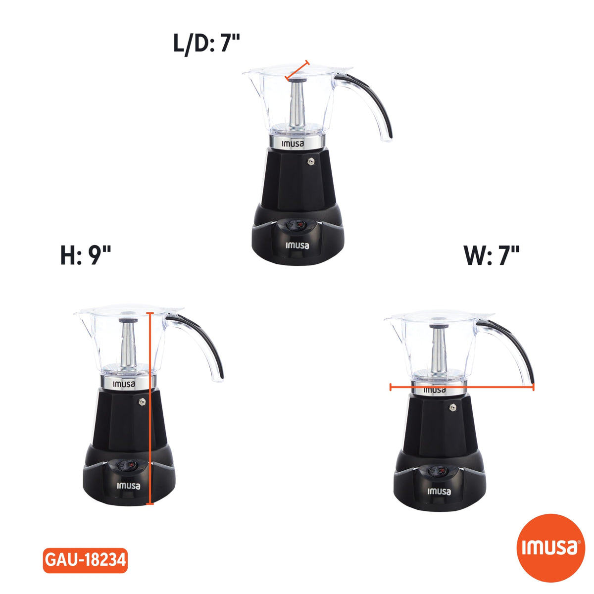 Electric Cuban Espresso Maker With Compact Design