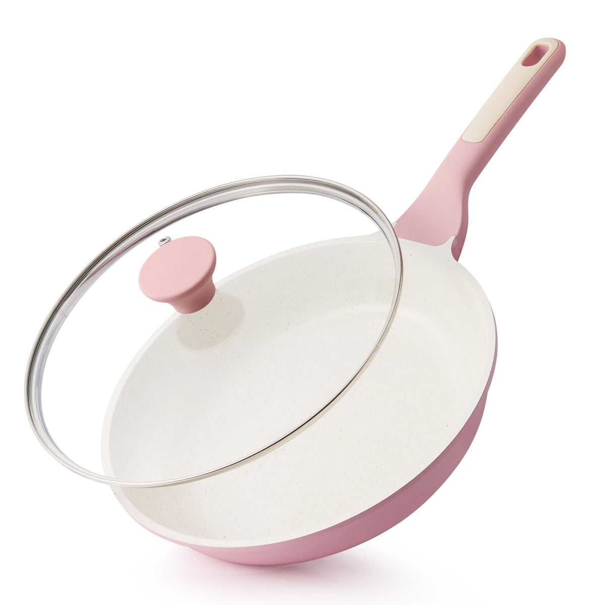 Nonstick Chef Frying Pan With Glass Lid