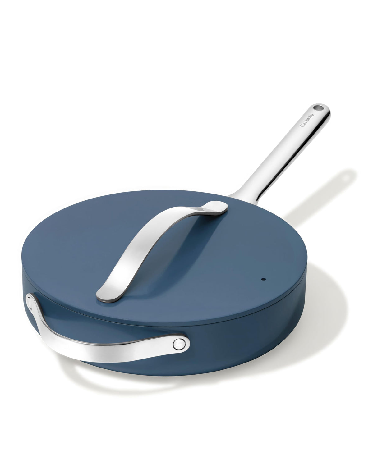 Ceramic Nonstick Sauté Pan With Stainless Handle