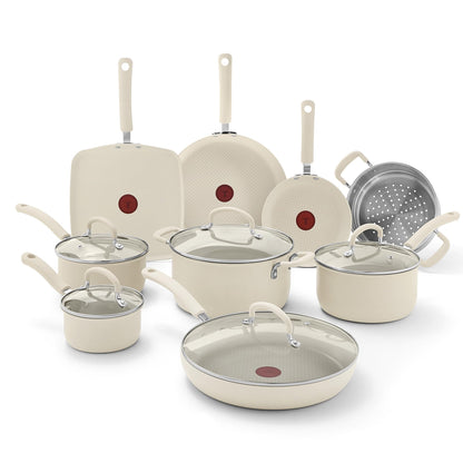 17-Piece Hard-Anodized Nonstick Cookware Set