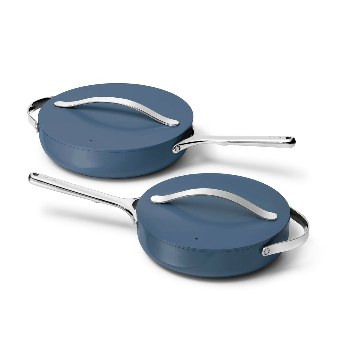 Ceramic Nonstick Sauté Pan With Stainless Handle