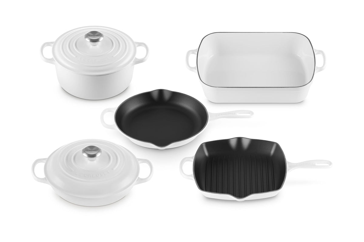 Le Creuset Enameled Cast Iron Signature Cookware Set