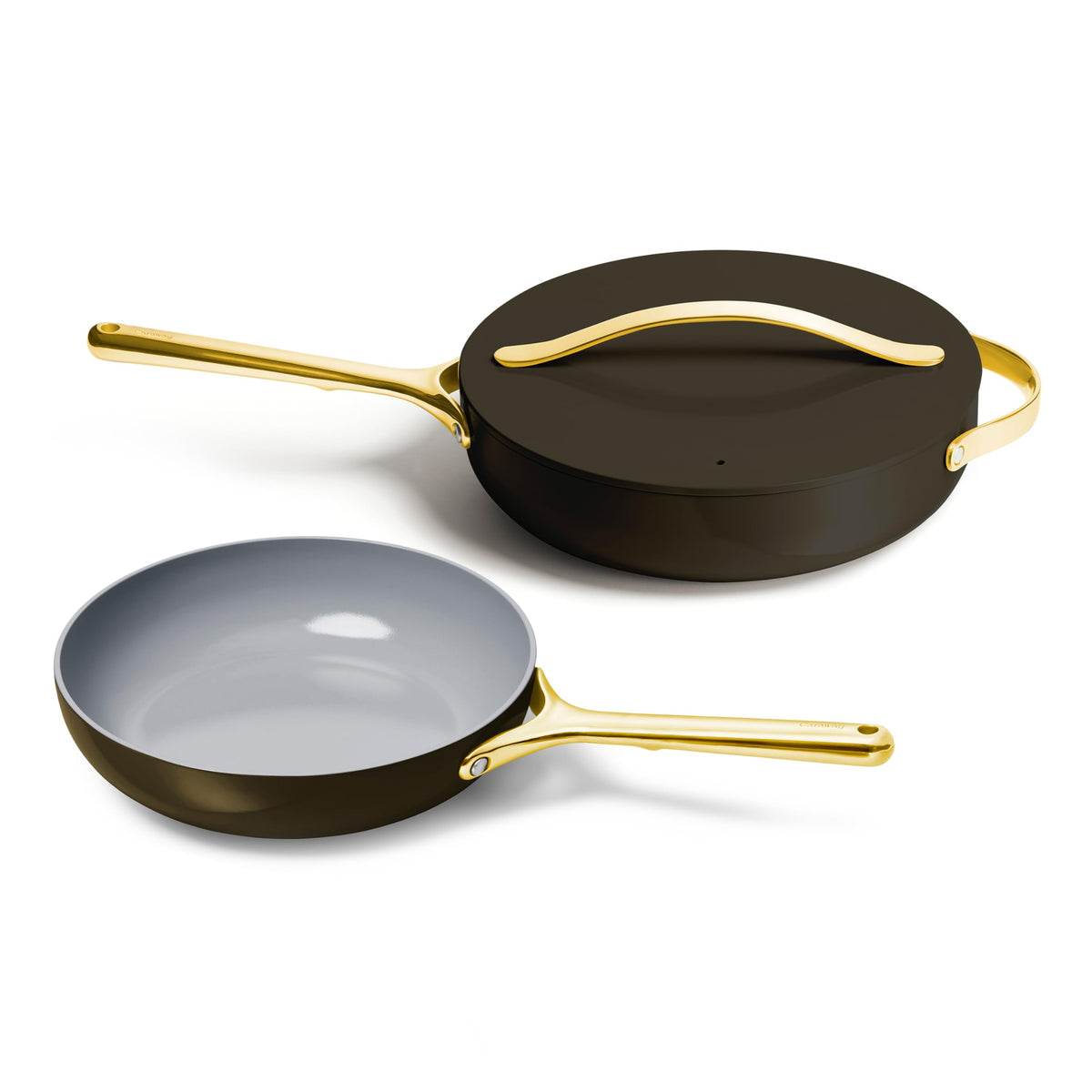 3-Piece Ceramic Nonstick Frying Pan Set