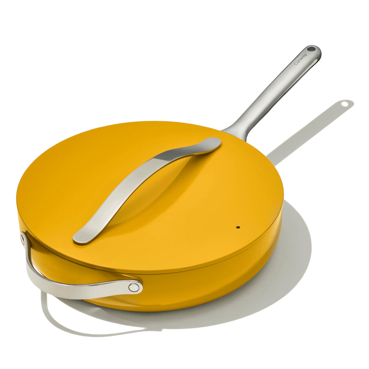 Ceramic Nonstick Sauté Pan With Stainless Handle