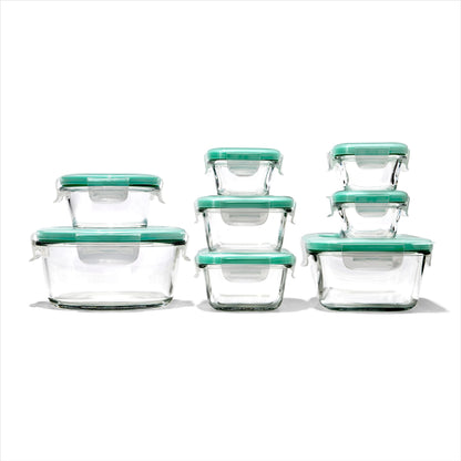 Glass Airtight Food Storage Container Set