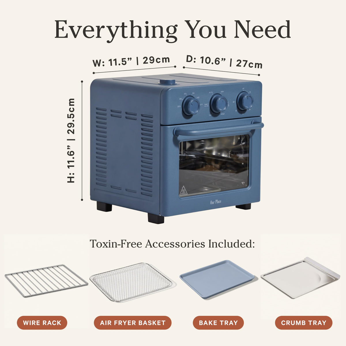 Countertop Wonder Oven With Air Fry Function