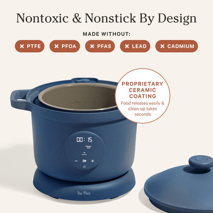 4-in-1 Ceramic 6-Quart Pressure Multi-Cooker