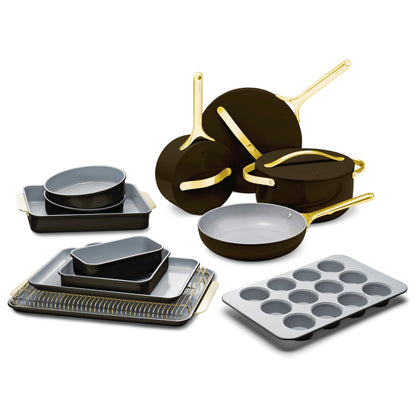 23-Piece Ceramic Nonstick Cookware and Bakeware Set
