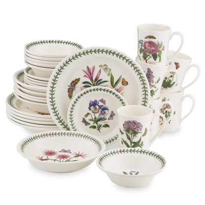 30-Piece Floral Botanical Dinnerware Set