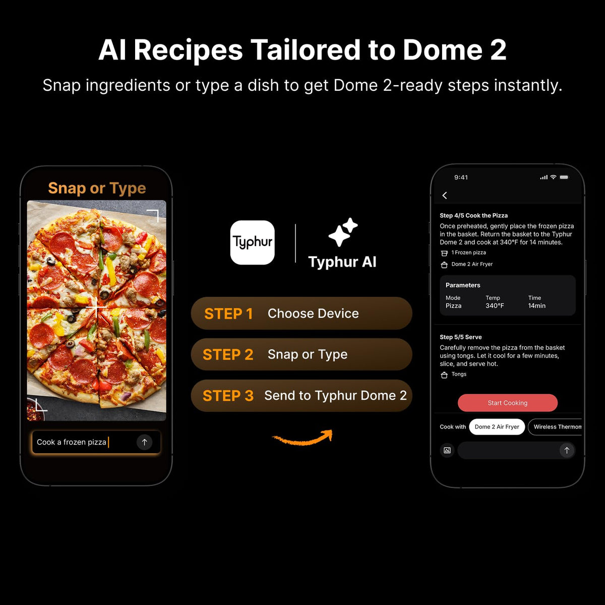 AI Smart Air Fryer With Precision Cooking Control