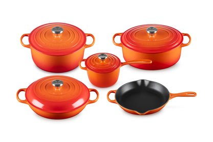 Le Creuset Enameled Cast Iron Signature Cookware Set