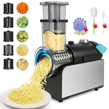 6-in-1 Electric Vegetable Grater and Slicer