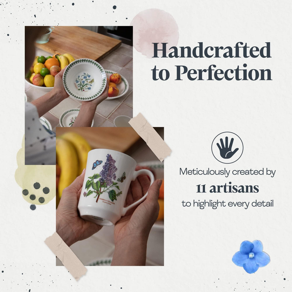 30-Piece Floral Botanical Dinnerware Set