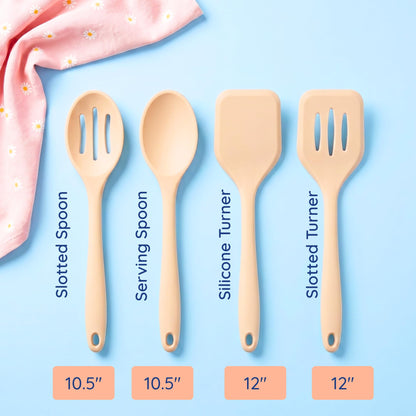 Non-Toxic Silicone Utensil Set Variation