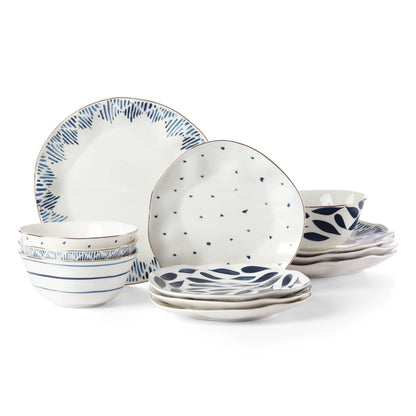 Blue Bay Porcelain Dinnerware and Serveware Collection