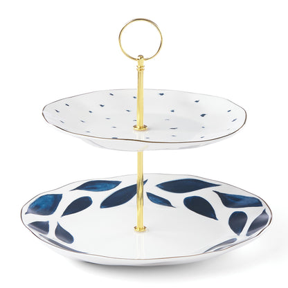 Blue Bay Porcelain Dinnerware and Serveware Collection