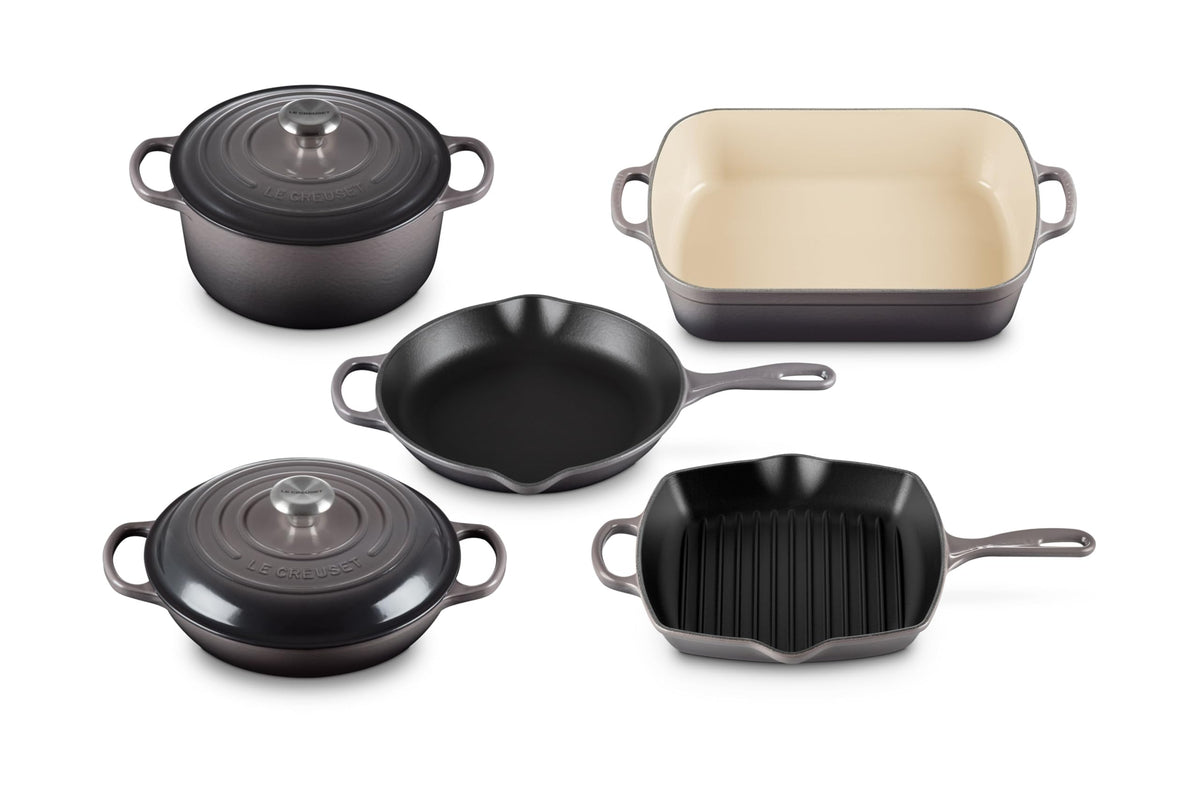 Le Creuset Enameled Cast Iron Signature Cookware Set