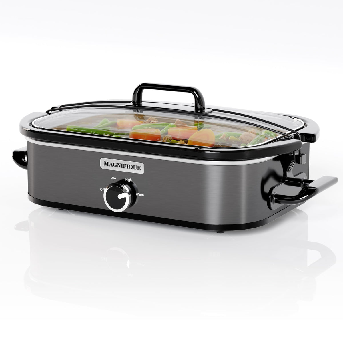 4-Quart Slow Cooker With Casserole and Warm Setting
