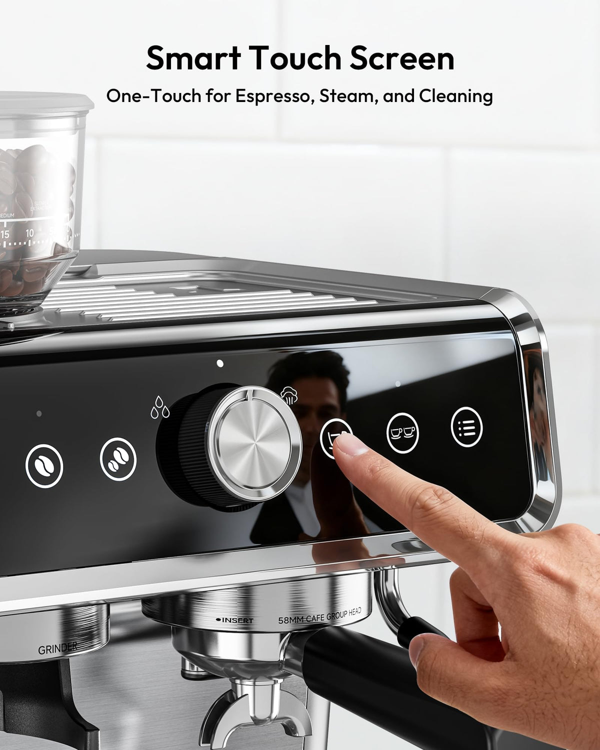 Automatic Espresso Machine With Milk Frother