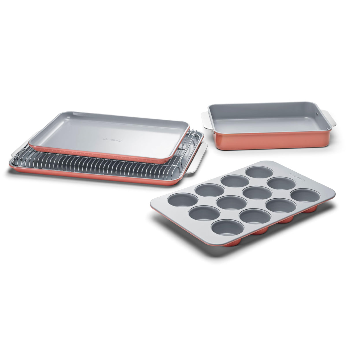Ceramic Nonstick Bakeware Set for Everyday Baking
