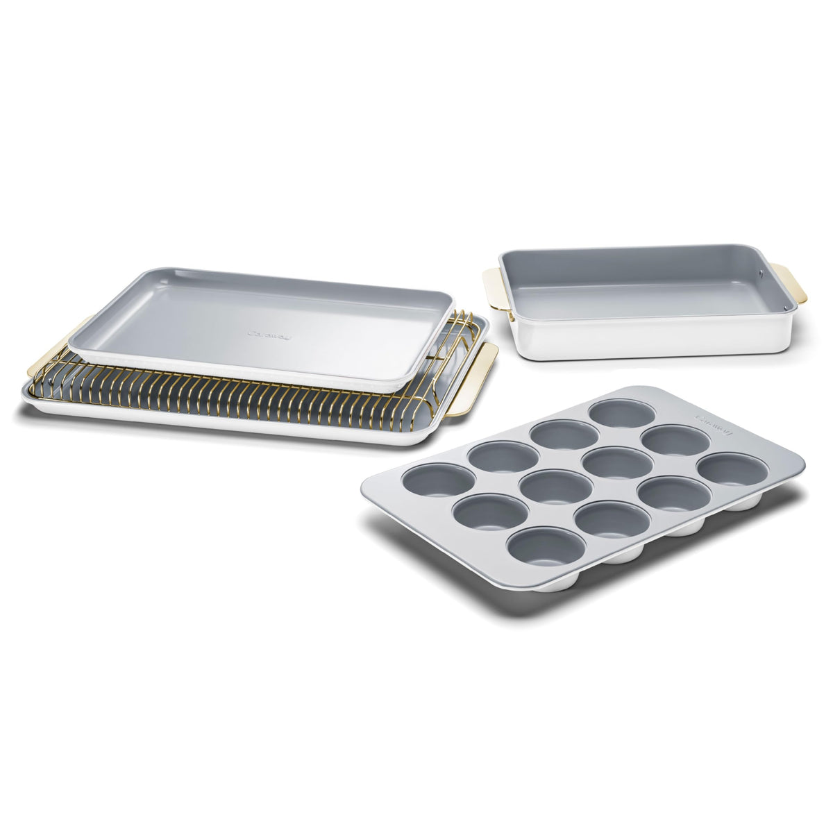 Ceramic Nonstick Bakeware Set for Everyday Baking