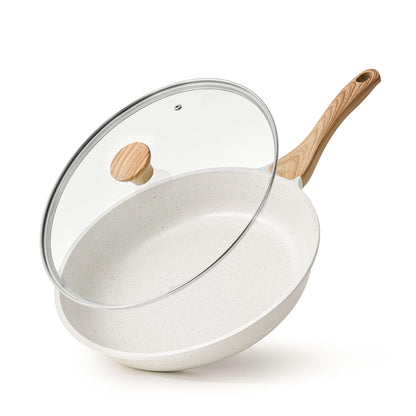 Nonstick Chef Frying Pan With Glass Lid