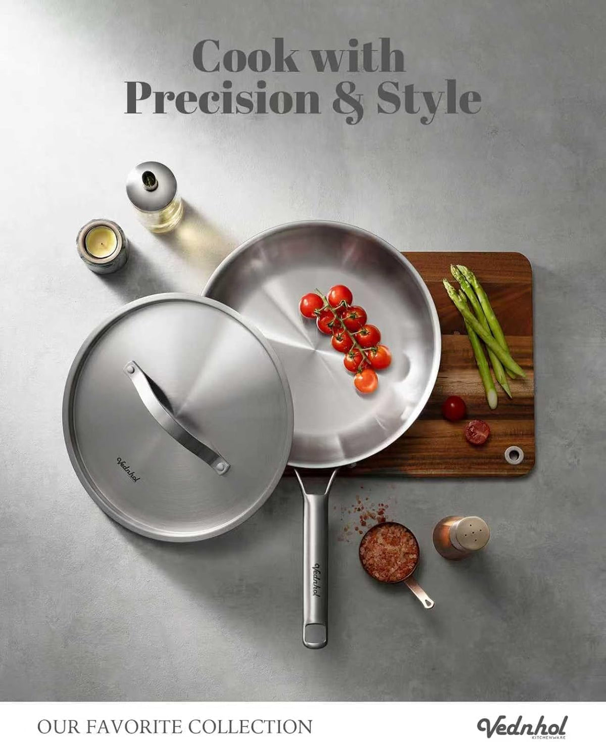 Titanium Stir Fry Pan for High-Heat Cooking