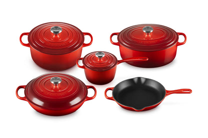 Le Creuset Enameled Cast Iron Signature Cookware Set