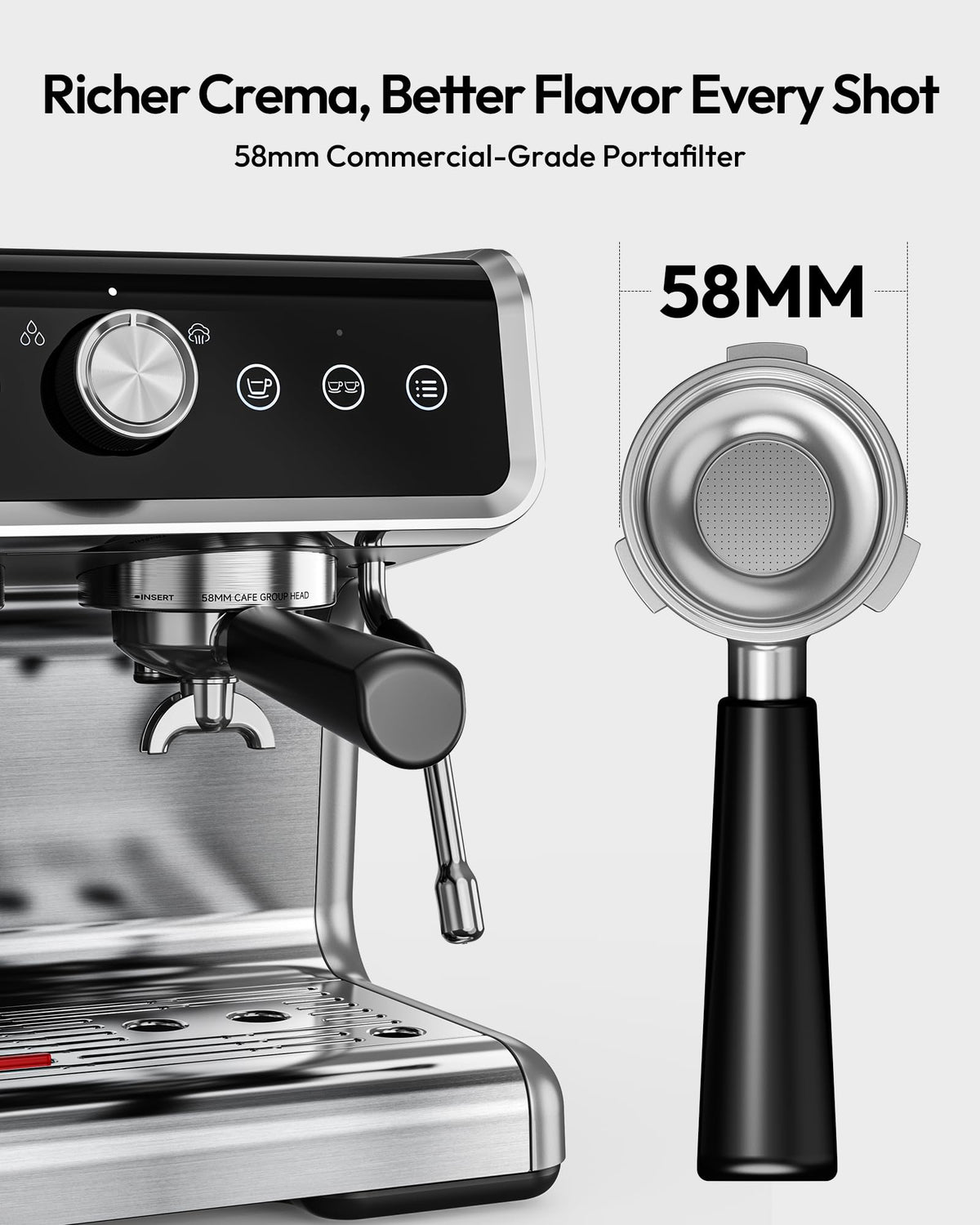 Automatic Espresso Machine With Milk Frother