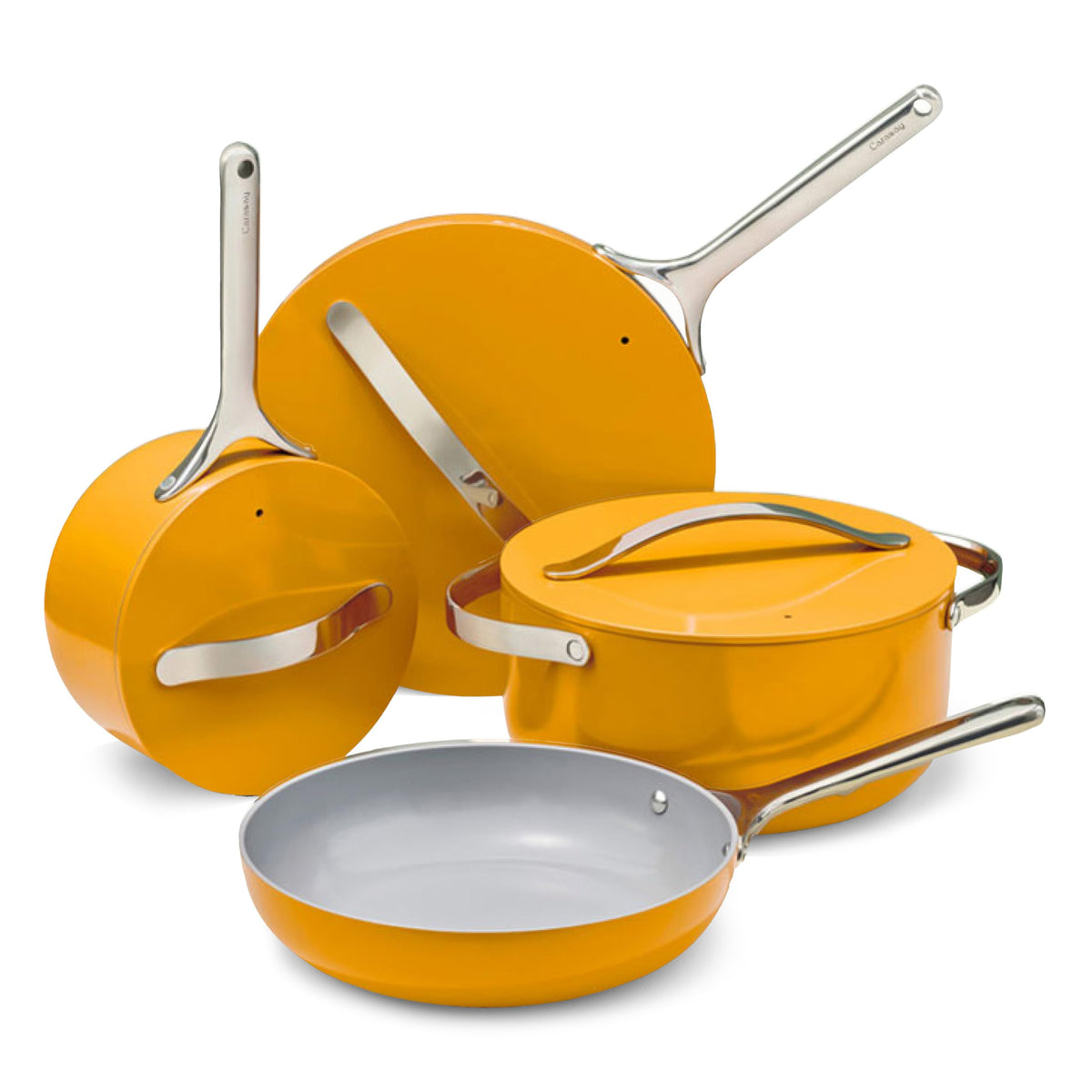 Ceramic Nonstick Cookware Set With Storage