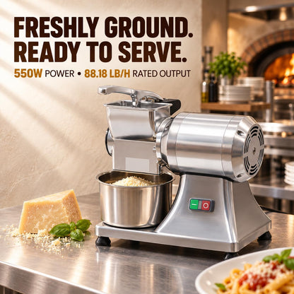 550W Heavy-Duty Electric Cheese Grater