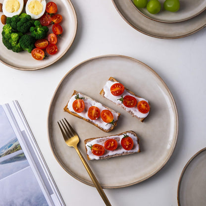 Reactive Glaze Stoneware Dinnerware Set