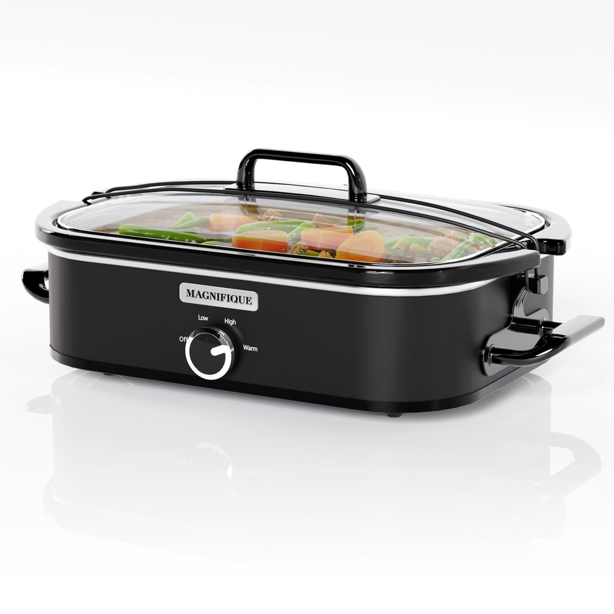 4-Quart Slow Cooker With Casserole and Warm Setting