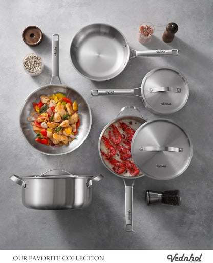 Titanium Stir Fry Pan for High-Heat Cooking