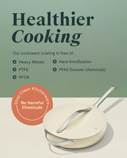 3-Piece Ceramic Nonstick Frying Pan Set