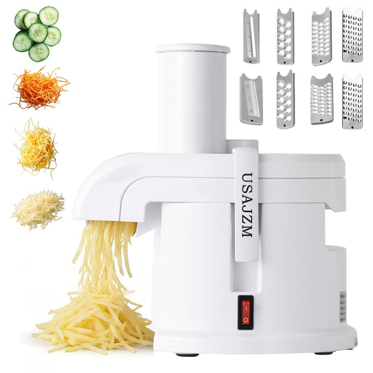 4-in-1 Electric Vegetable Grater and Slicer