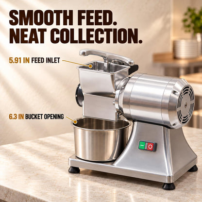 550W Heavy-Duty Electric Cheese Grater