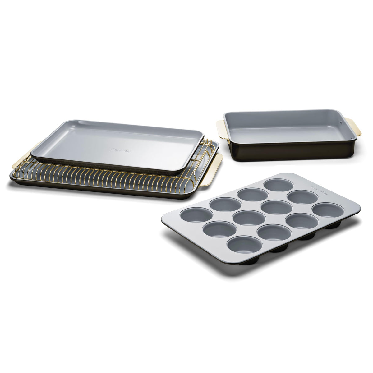 Ceramic Nonstick Bakeware Set for Everyday Baking