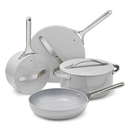 Ceramic Nonstick Cookware Set With Storage